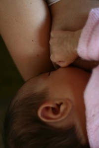 Breast feeding mother